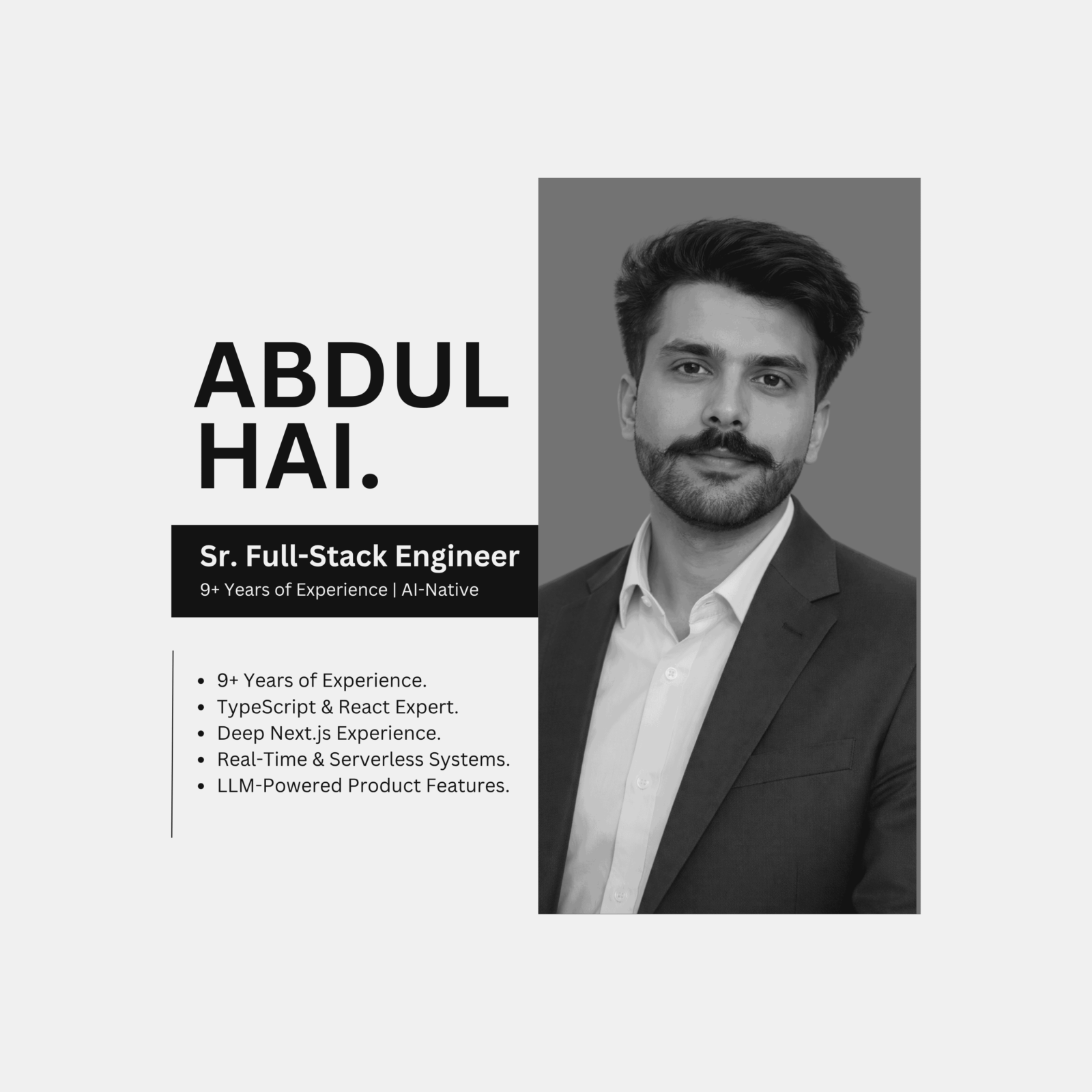 Abdul Hai introduction video preview