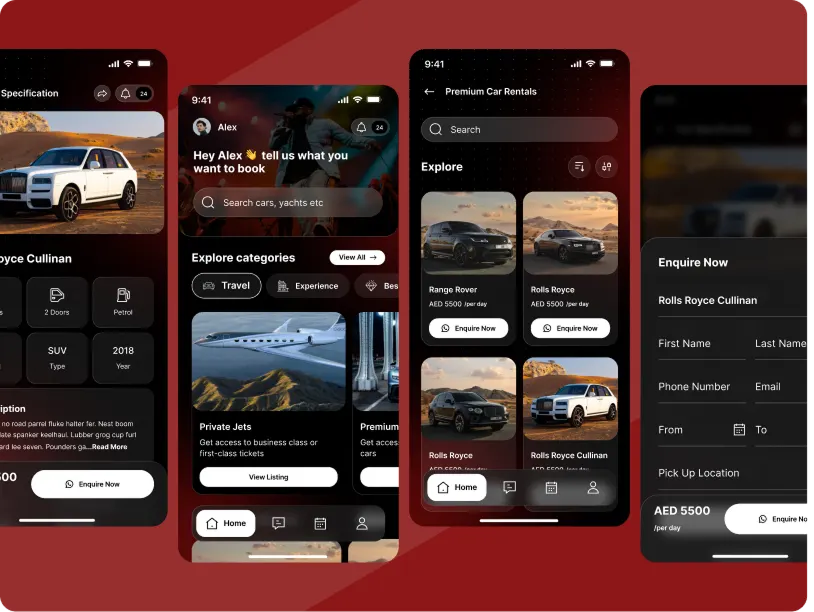 Land App product built by Botmer