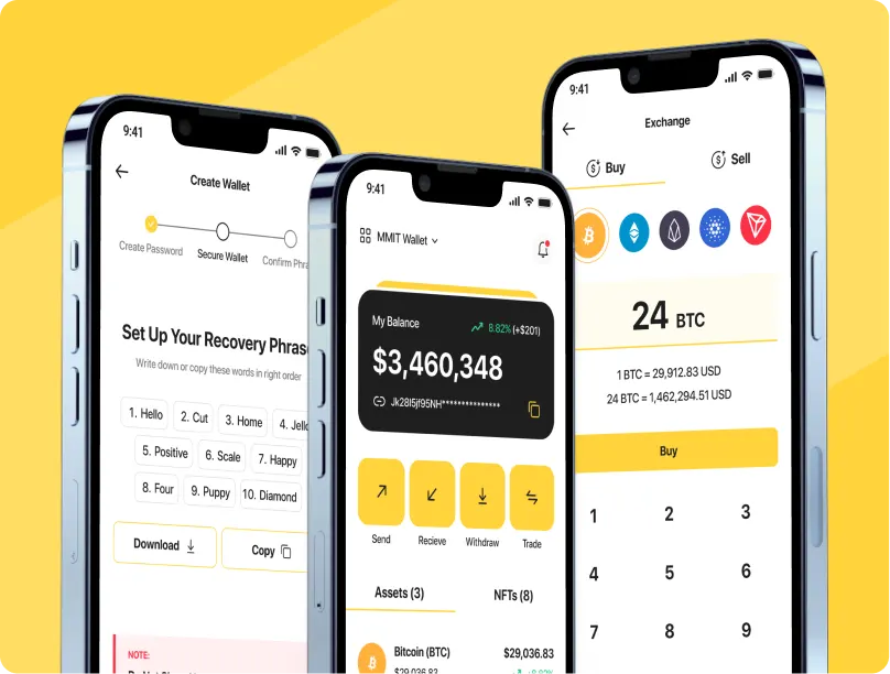 MMIT Wallet product built by Botmer