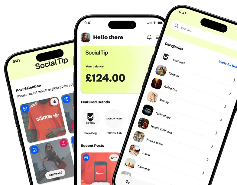 Social Tip product built by Botmer