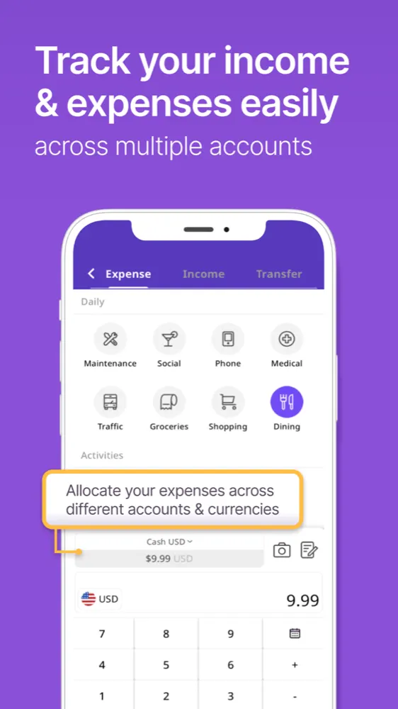 MoneyPocket screen 3